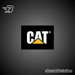 CAT Logo Sticker